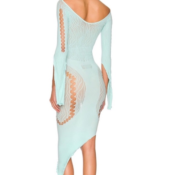 Poster girl charlotte dress turquoise - Picture 2 of 2